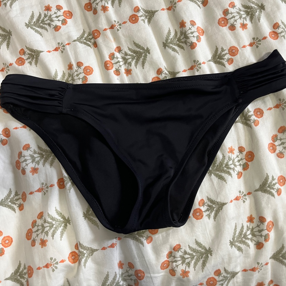 Victoria’s Secret black bikini bottoms - size large